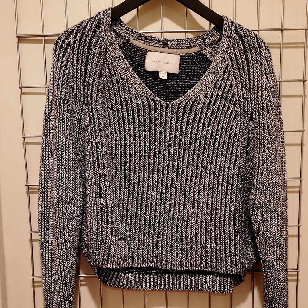 Brochu Walker Knit Crop Pullover